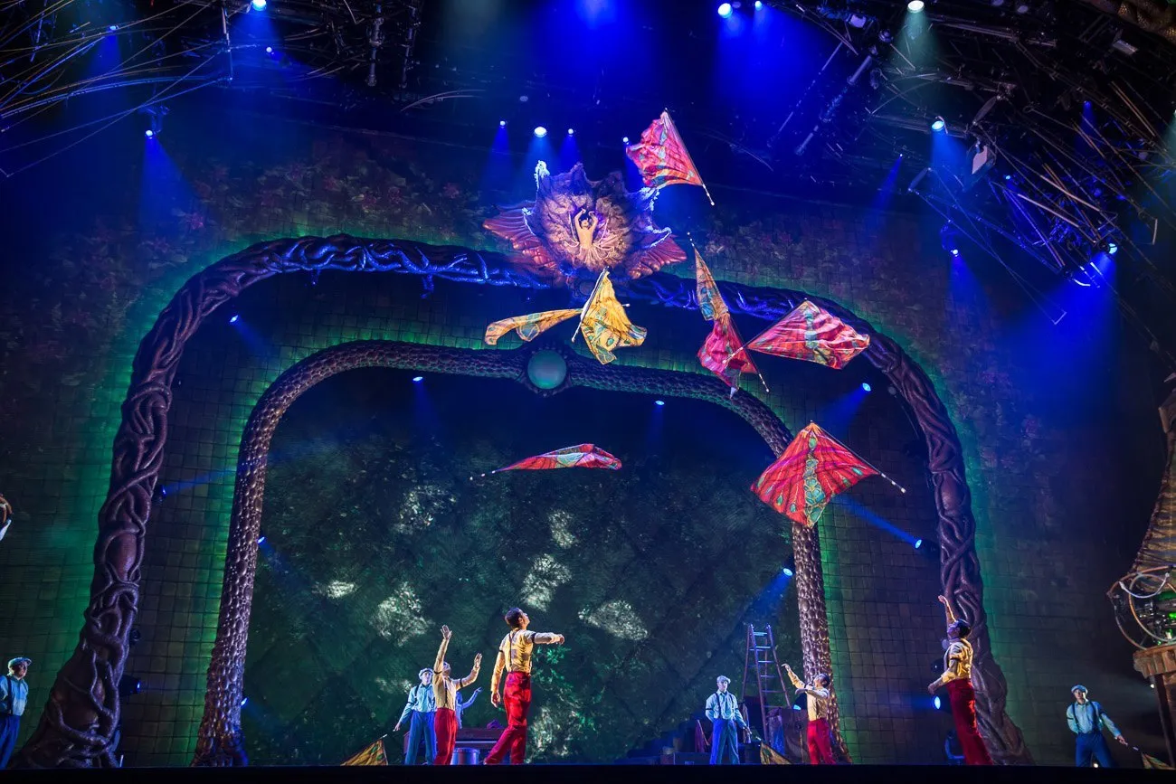 Cirque du Soleil 'Zarkana' show at the Aria