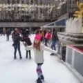 Go ice skating in winter at Rockefeller Center in New York City with kids