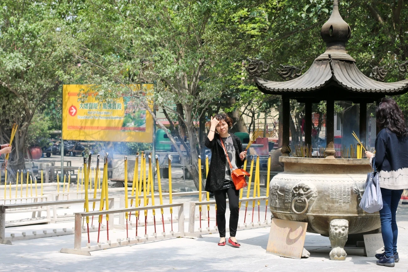 The Po Lin Monastery and Big Buddha in Hong Kong are religious sites for many