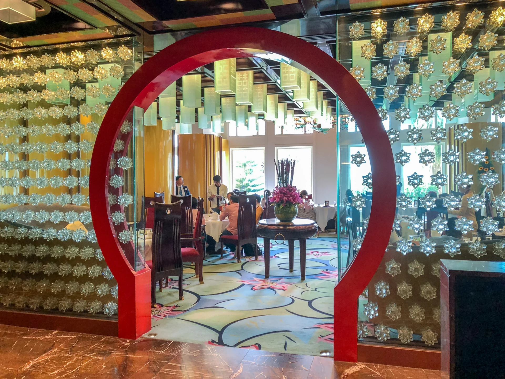 Crystal Lotus Restaurant at Hong Kong Disneyland Hotel