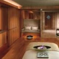 A spa treatment room at Mandarin Oriental, Hong Kong