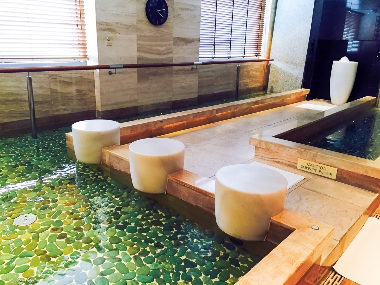 Spa at Mandarin Oriental lounging facilities