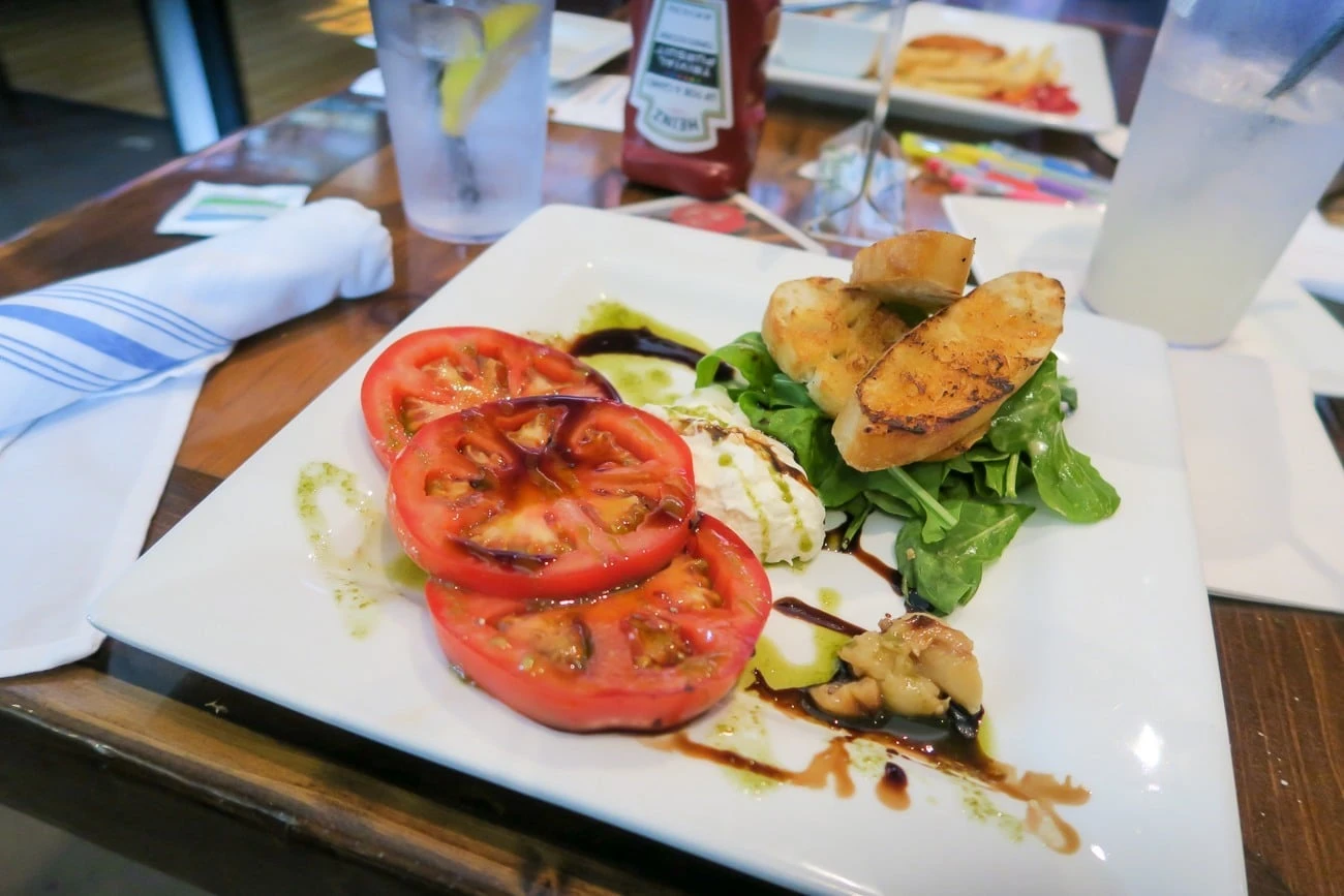 Buffala salad at East Tavern + Bowl