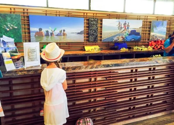 The STAR Marina at Shangri-la's Tanjung Aru Resort and Spa has plenty of snorkel gear for all ages