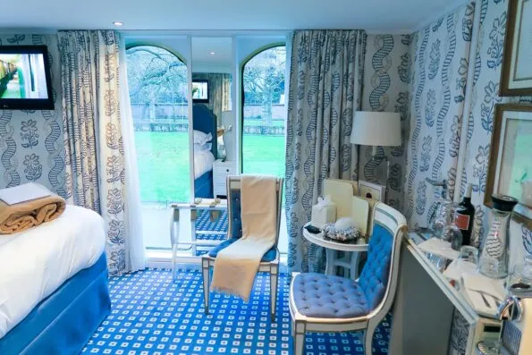 Loved the stunning decor on Uniworld's River Queen
