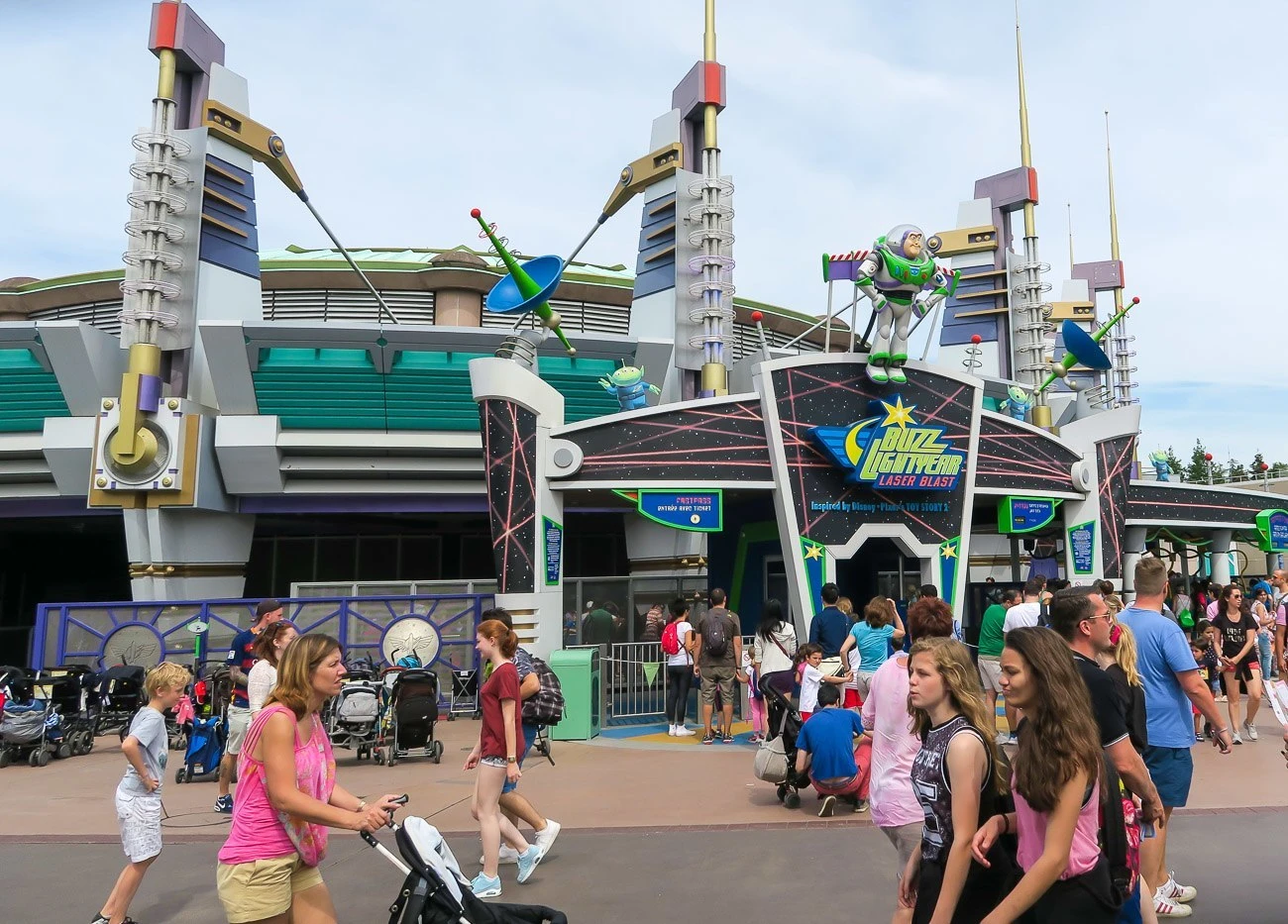 Buzz Lightyear Laser Blast at Disneyland Paris