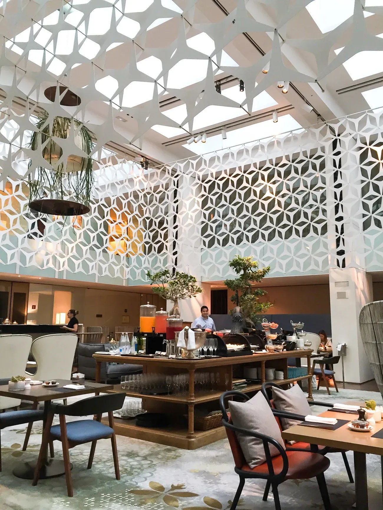 Mandarin Oriental, Barcelona's BistrEau restaurant features seafood dishes by Angel Leon