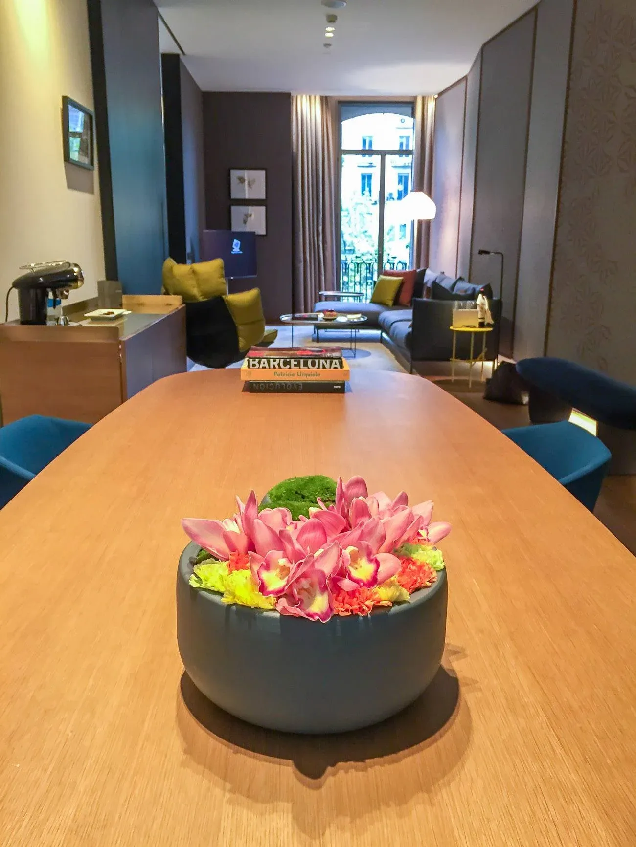 Mandarin Oriental, Barcelona's Deluxe Suites come with butler service and space to entertain