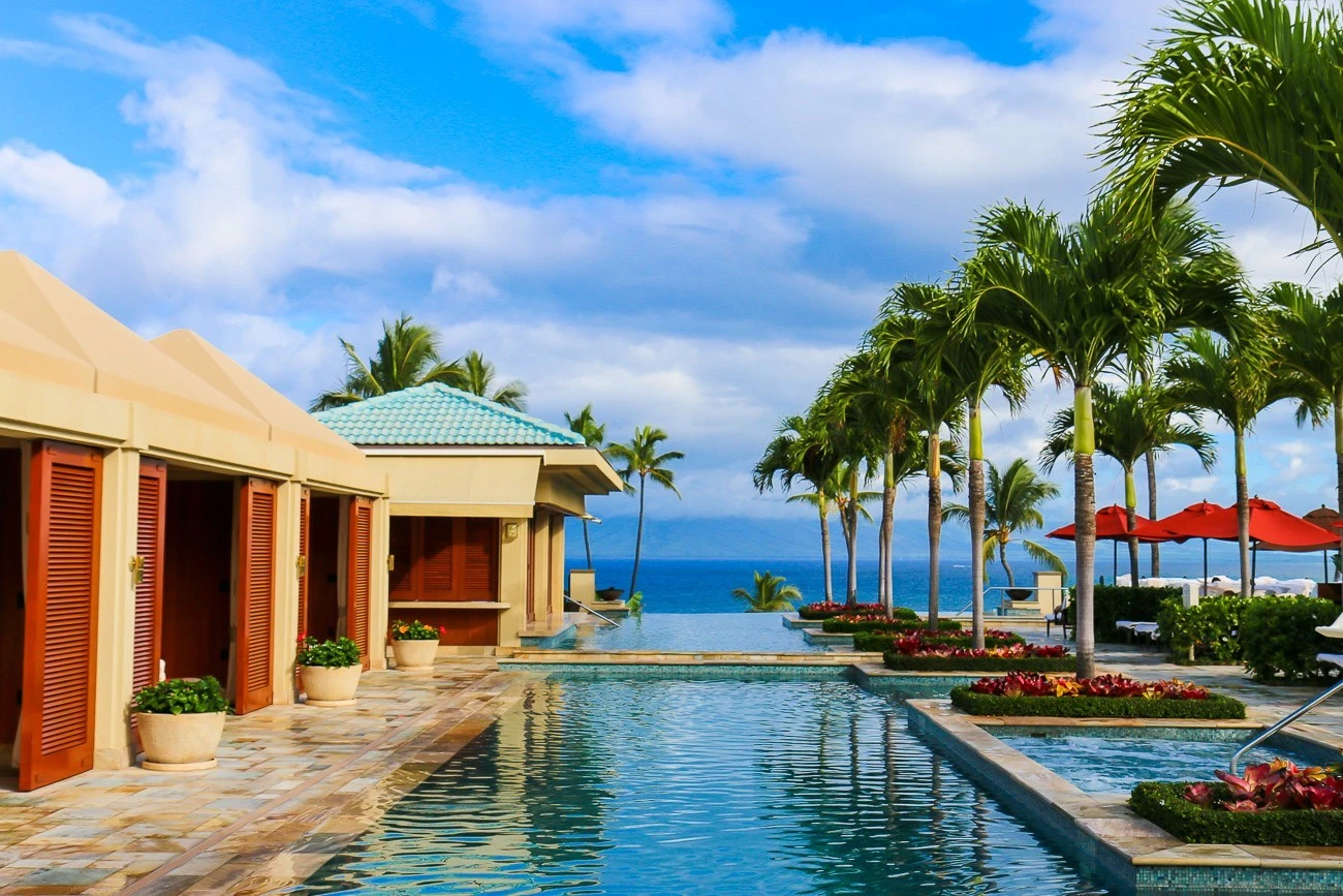 The Serenity pool at Four Seasons Resort Maui at Wailea is just for adults.