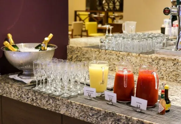 Need hair of the dog? Booze at breakfast.