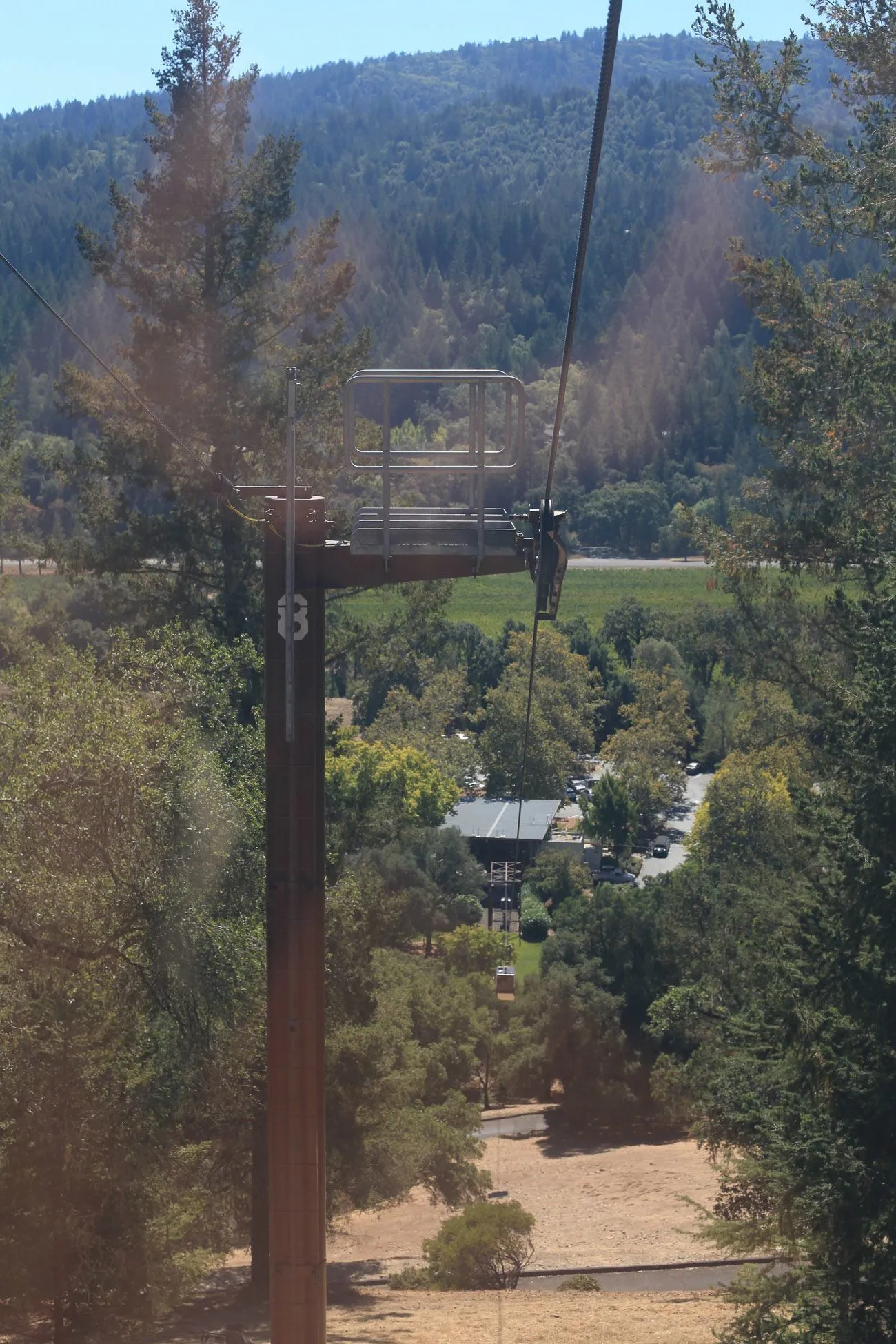Sterling Vineyards in Napa Valley is the only winery to have an aerial tram!