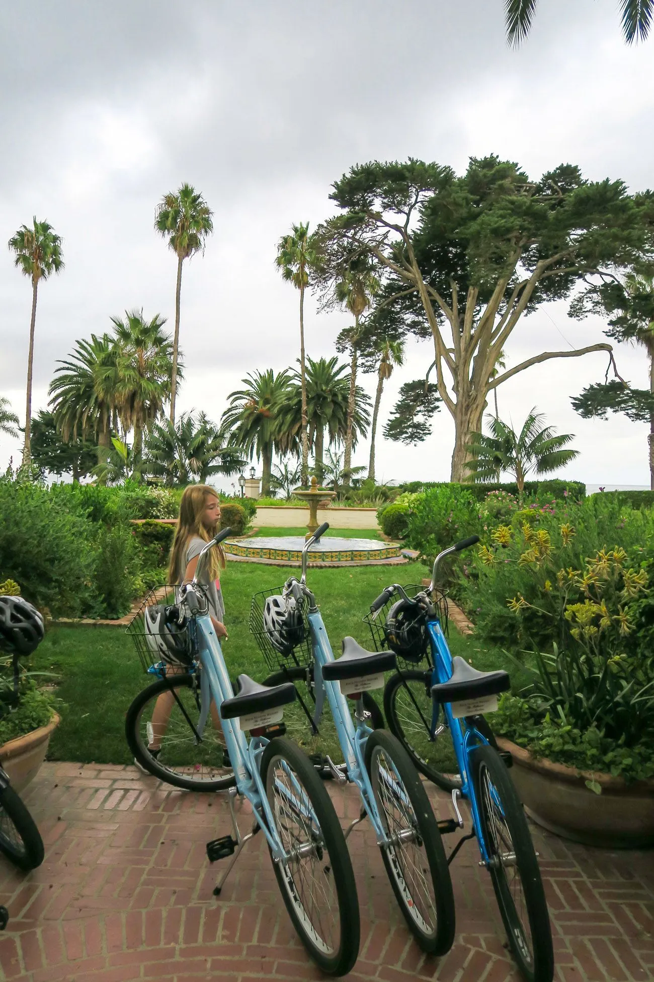 Guests of Four Seasons Resort The Biltmore Santa Barbara can rent bikes from the spa to ride along the beach and into town.