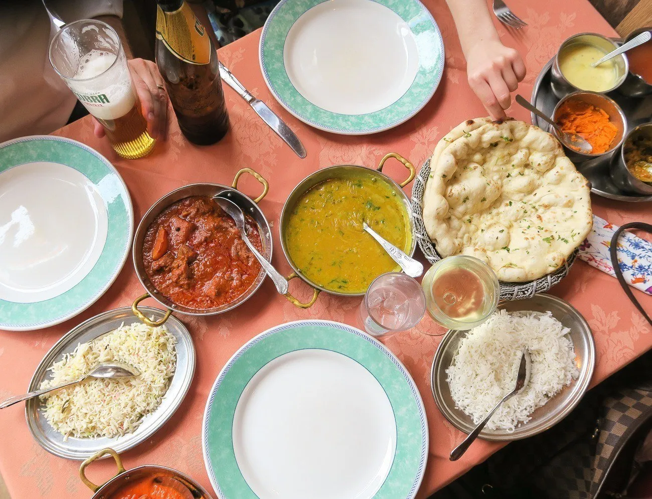 Brick Lane in London is one of the best places to enjoy an authentic curry.