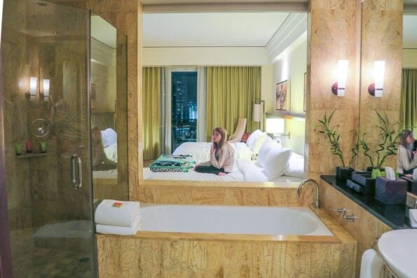 The rooms at Mandarin Oriental, one of the best hotels near the Miami airport, are generously-sized