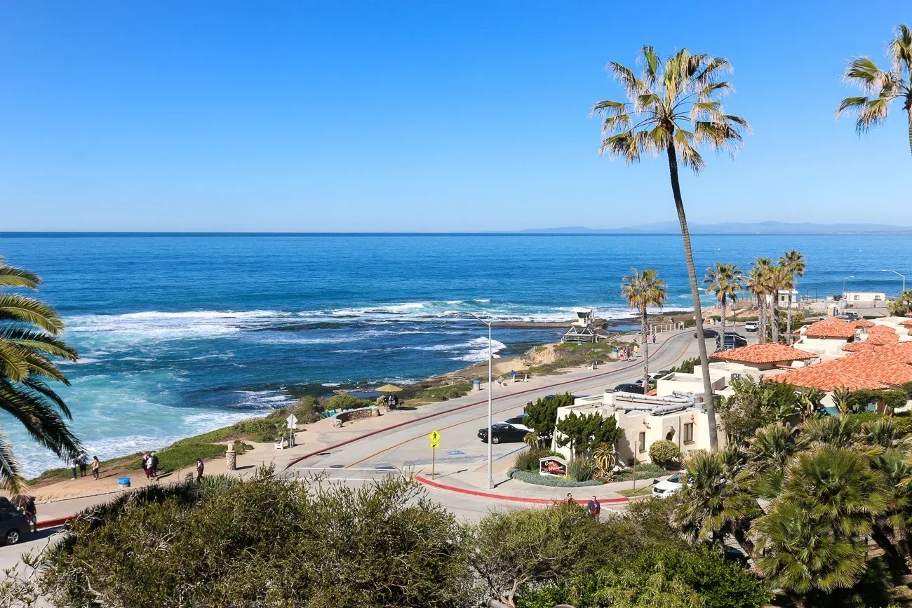 The ocean view from MCASD in La Jolla