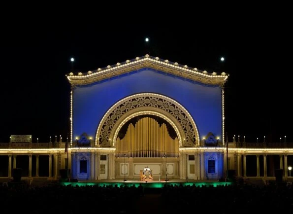 The Spreckels Organ in San Diego's Balboa Park is now the world's largest outdoor pipe organ.