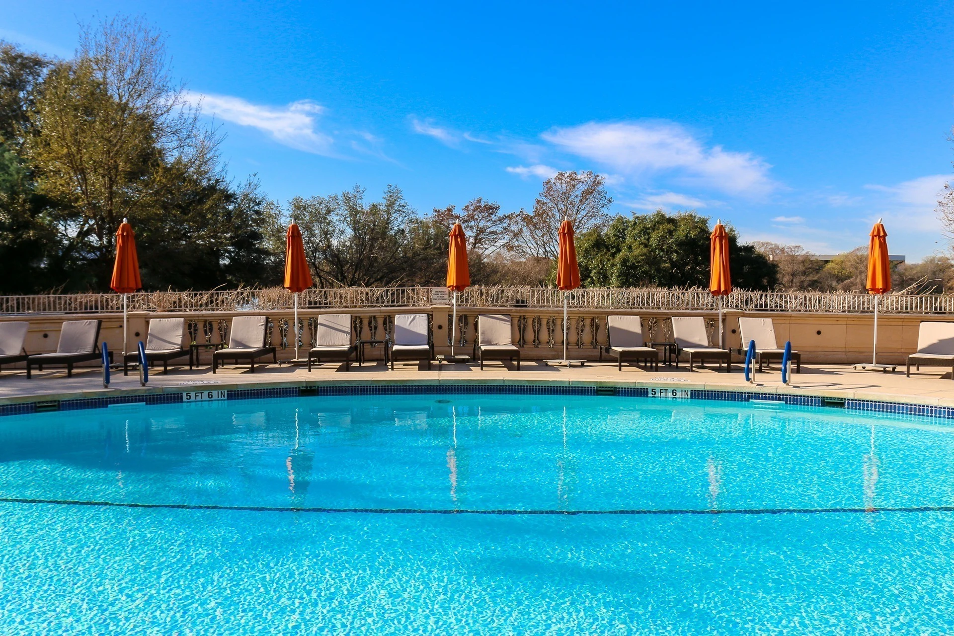 The pool at Four Seasons Hotel Austin