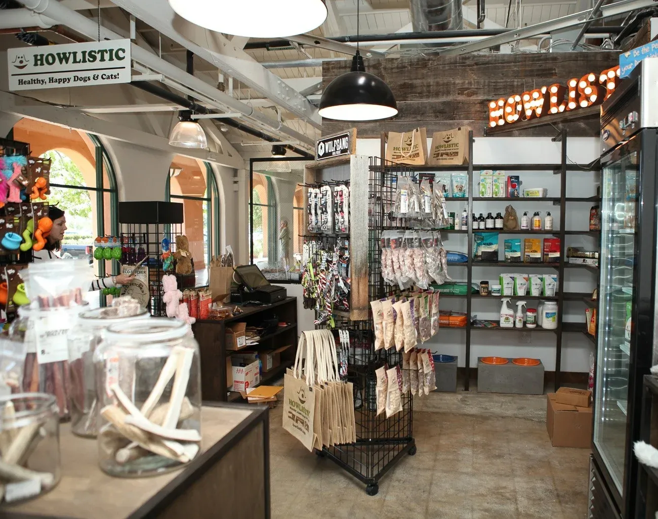 A store just for dogs (and their humans) called Howlistic at Liberty Public Market in San Diego