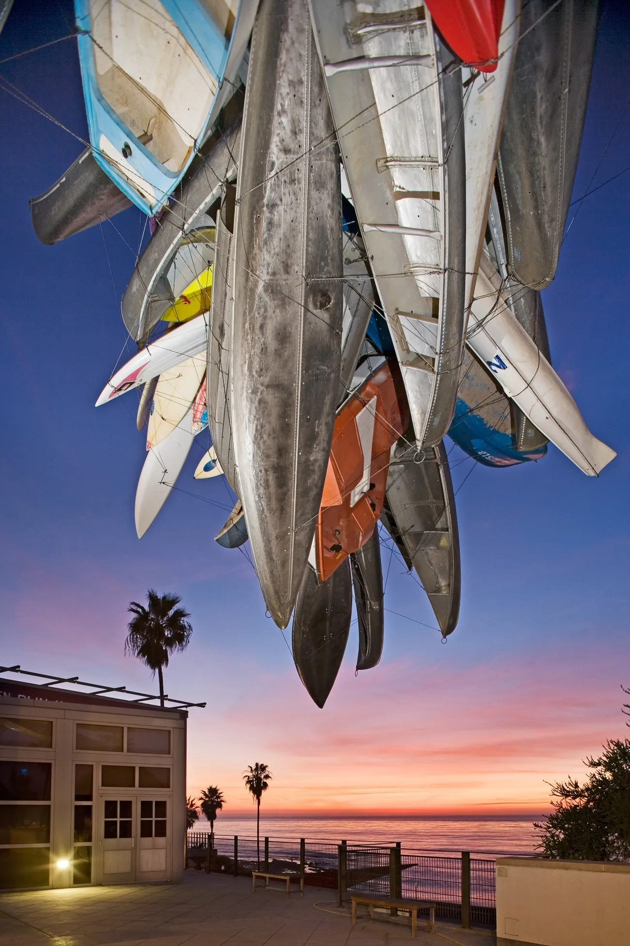 The Edwards Sculpture Garden at MCASD in La Jolla has a spectacular view of the Pacific amid cool art.