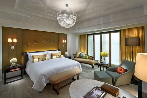The Club Mandarin room at Mandarin Oriental, Taipei