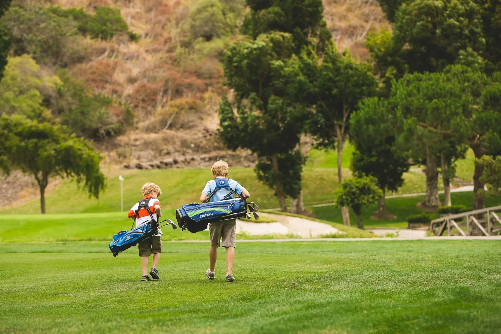 The 9-hold golf course at The Ranch at Laguna Beach