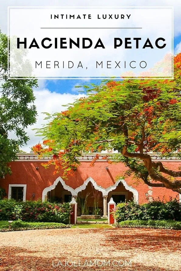 Grab friends or family and book a stay at the luxurious Hacienda Petac in Mexico's Yucatan peninsula near Merida.