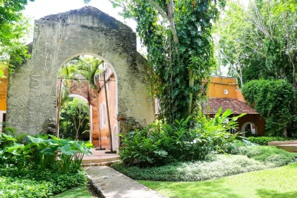 Hacienda Petac's renovation refreshed existing centuries-old architecture.