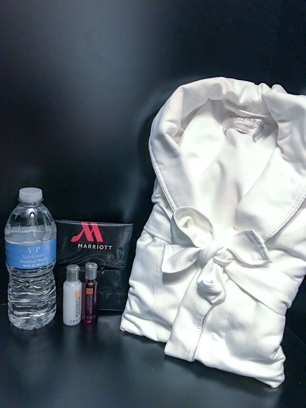 Amenities provided at Spa at Coronado Island at the Marriott.