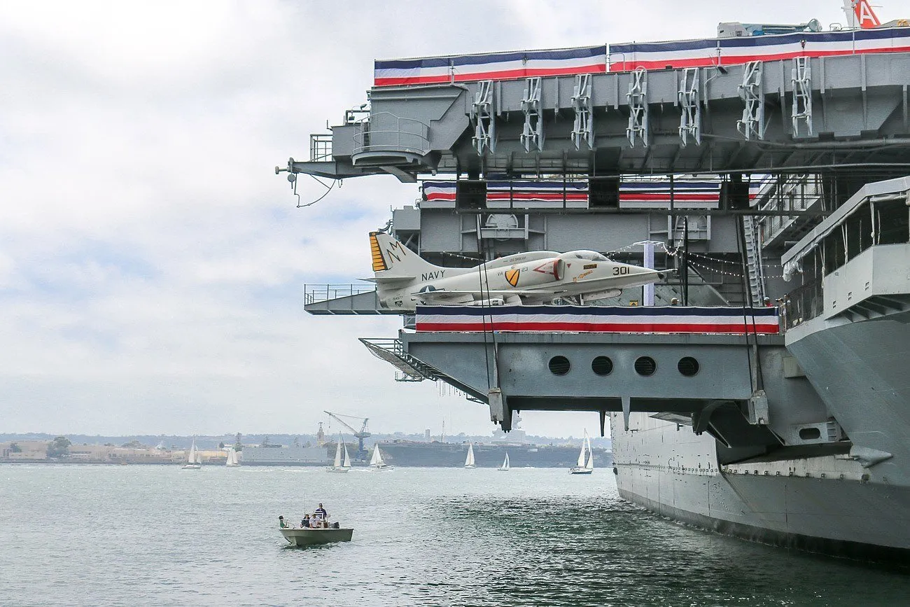 USS Midway Museum, a popular San Diego attraction