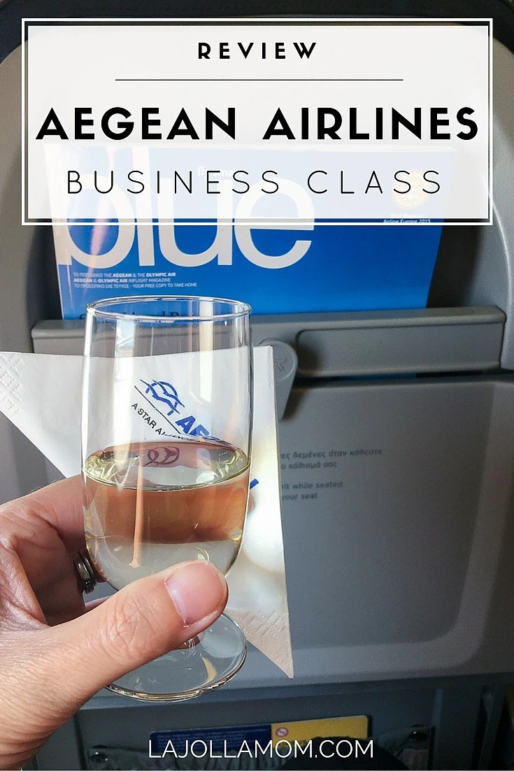 See what it's like to fly regional business class on Aegean Airlines from seats to food to boarding.