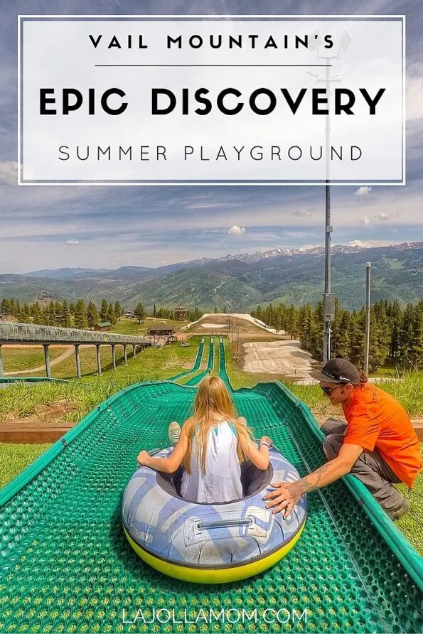 Summer on Vail Mountain is just as fun as it is during ski season. Go tubing, zip lining and much more.