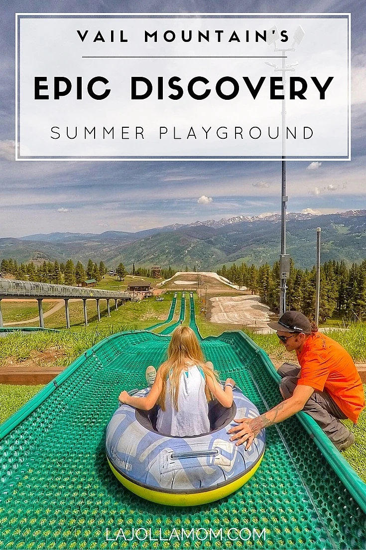Summer on Vail Mountain is just as fun as it is during ski season. Go tubing, zip lining and much more.