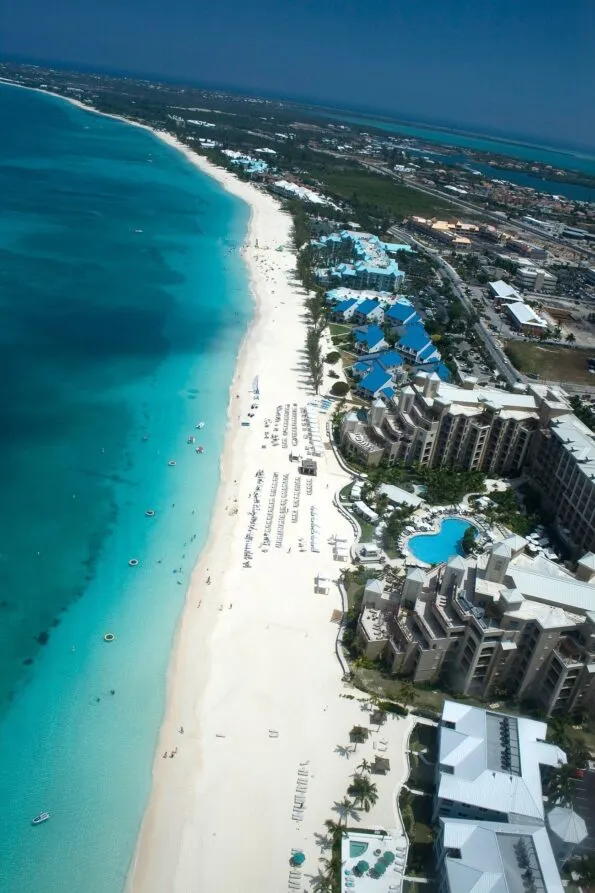 Seven Mile Beach on Grand Cayman Island