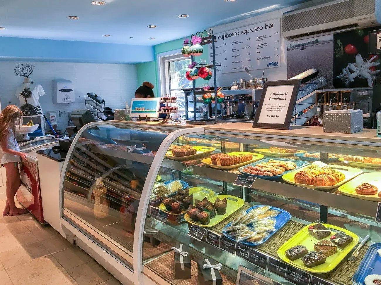 Gift shop at The Ritz-Carlton Grand Cayman also has grab-and-go snacks.