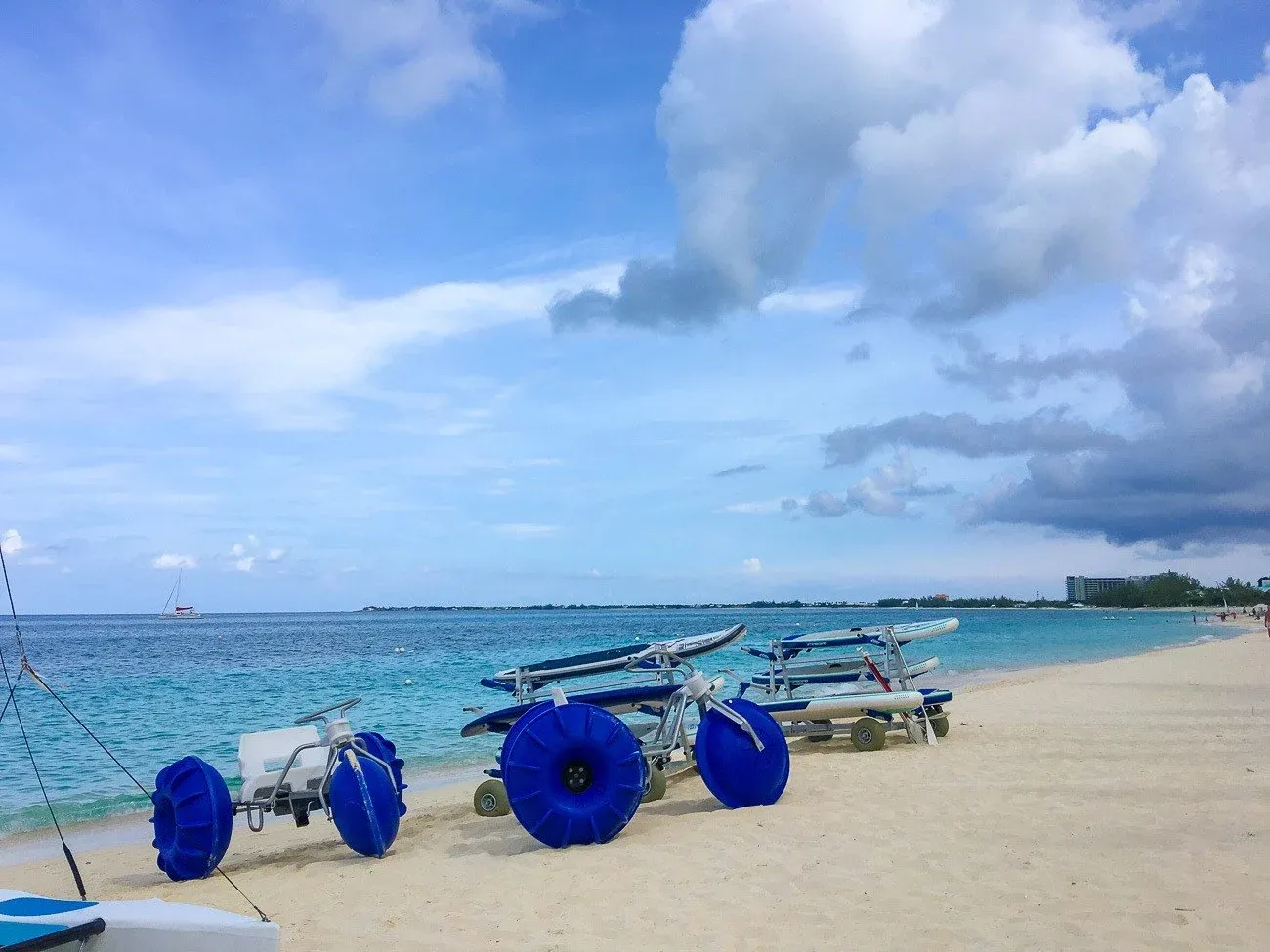 Guests of The Ritz-Carlton, Grand Cayman have access to a variety of onsite water sports.