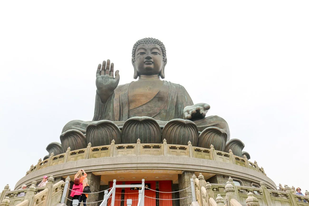 The Tian Tan Buddha is one of the best attractions in Hong Kong.