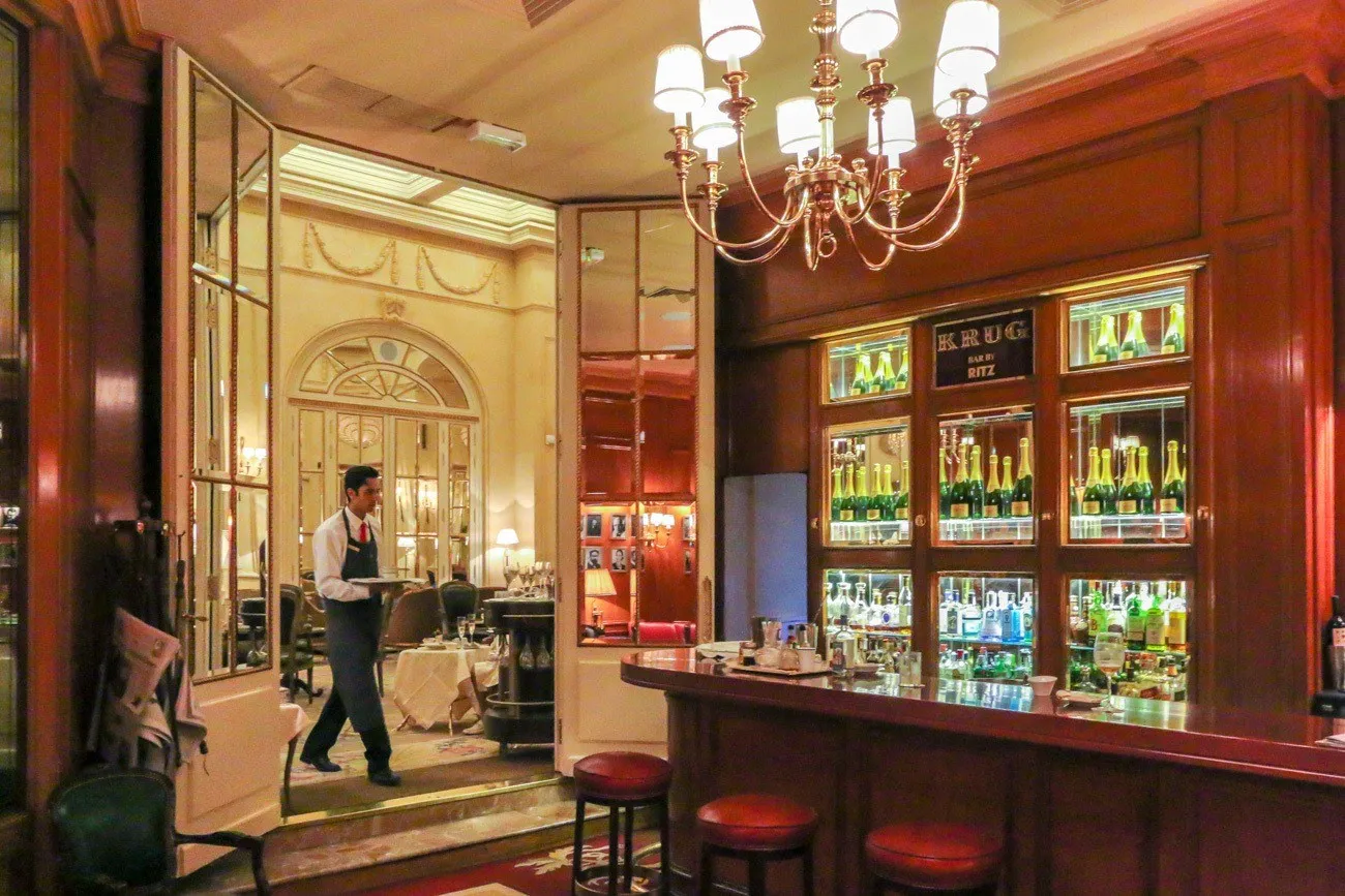 Krug Bar at Hotel Ritz, Madrid