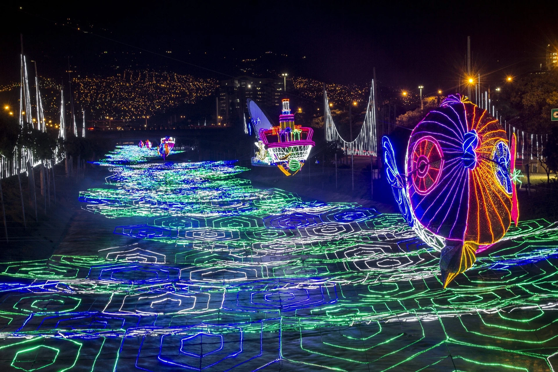 See why Medellin, Colombia is one of the ten best places in the world to see Christmas lights.