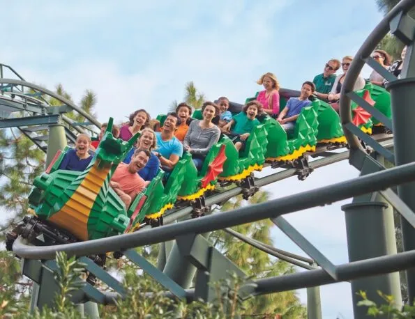 The dragon coaster is also at LEGOLAND New York.