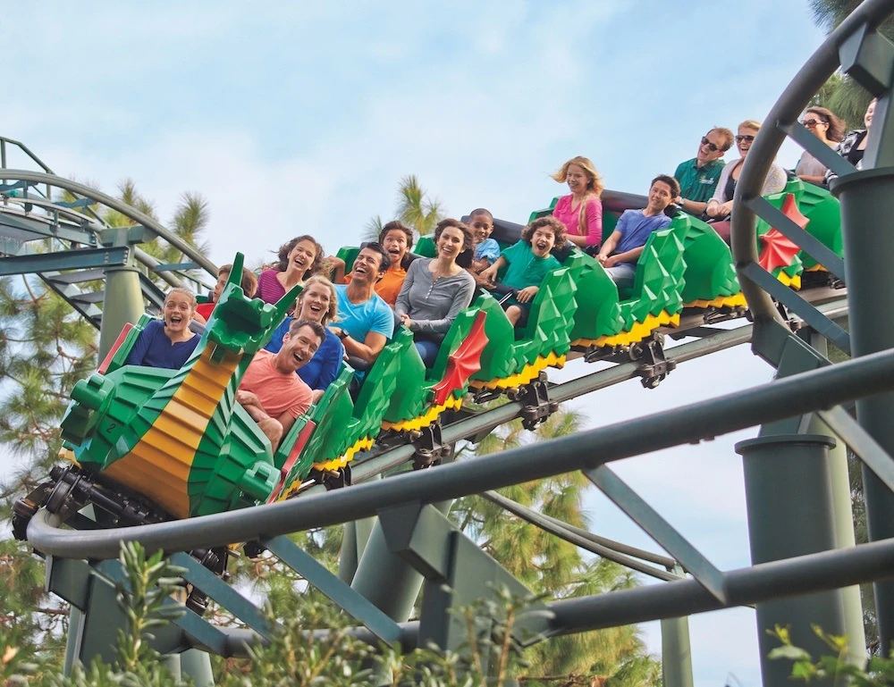 The dragon coaster is also at LEGOLAND New York.