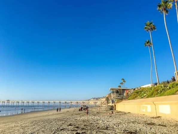 La Jolla Shore is one of the best La Jolla beaches for its expansive sand and water sports.