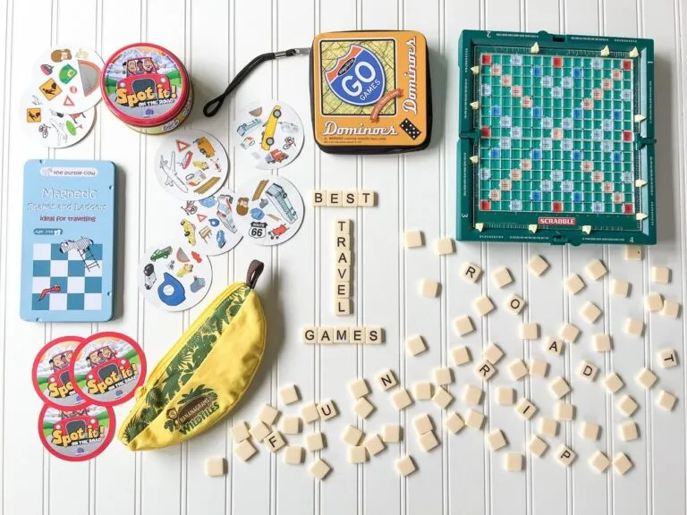 A list of the best travel games for kids that we use and love.