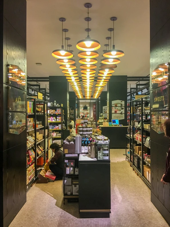 The Shinsegae food hall in Seoul is a great place to buy souvenirs of Korean teas, herbs and even some French gourmet favorites.