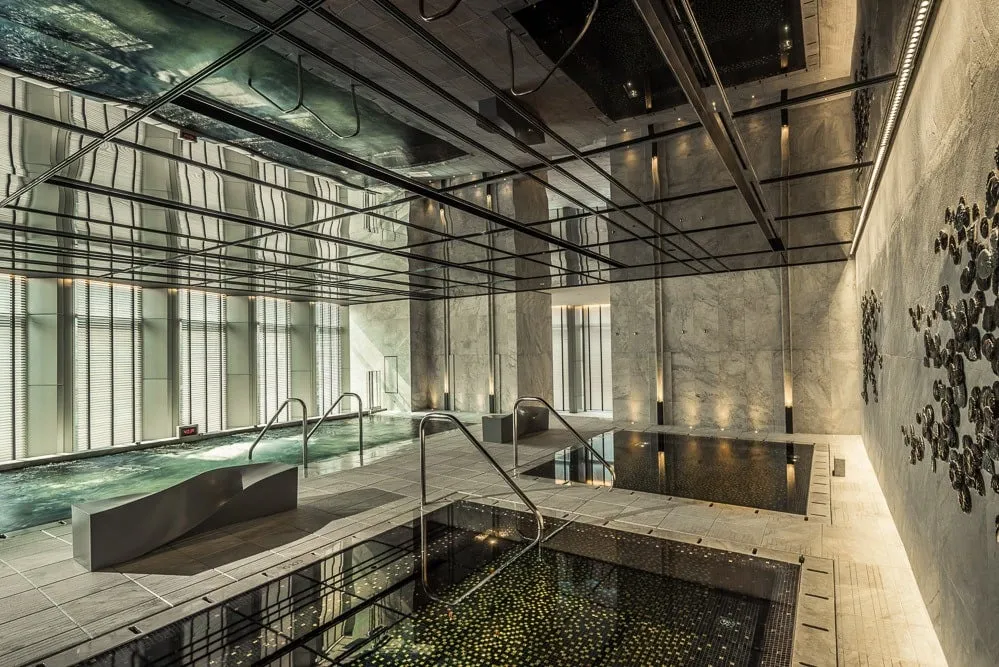 The Spa at Four Seasons Hotel Seoul also has Korean style saunas for men and women.