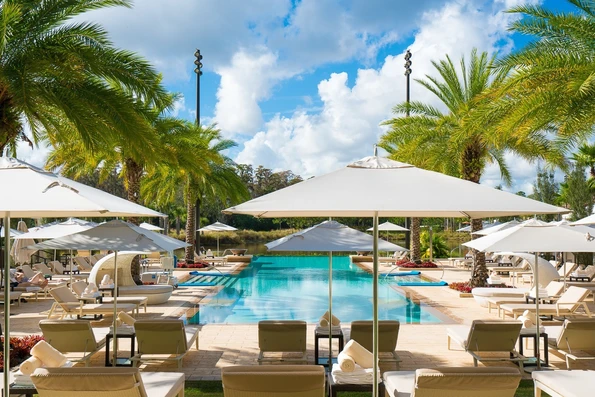 The adults-only pool at Four Seasons Resort Orlando at Walt Disney World Resort.