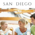A list of restaurants where kids eat free at San Diego restaurants.