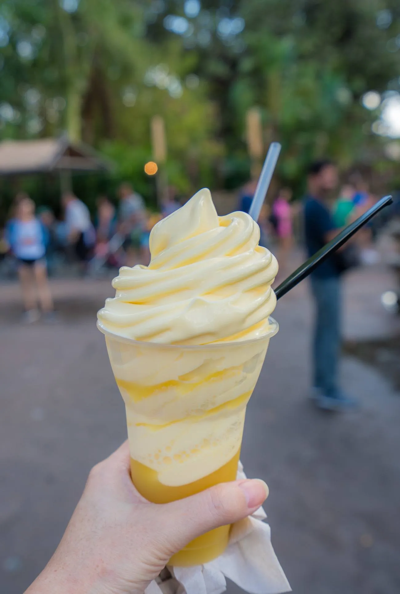 One must enjoy a Dole Whip at Walt Disney World Resort's Magic Kingdom.