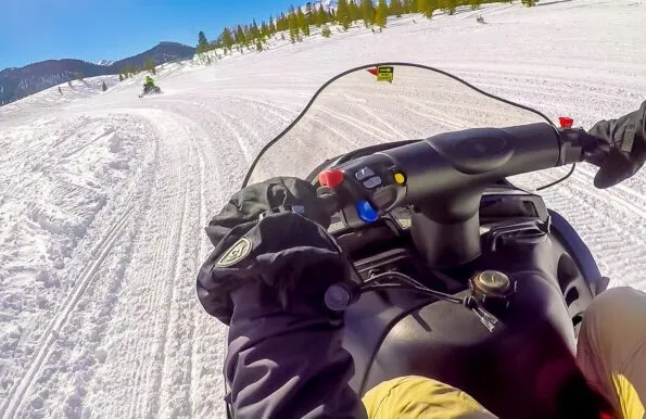 Take a snowmobiling tour on your next trip to Mammoth. It's awesome!