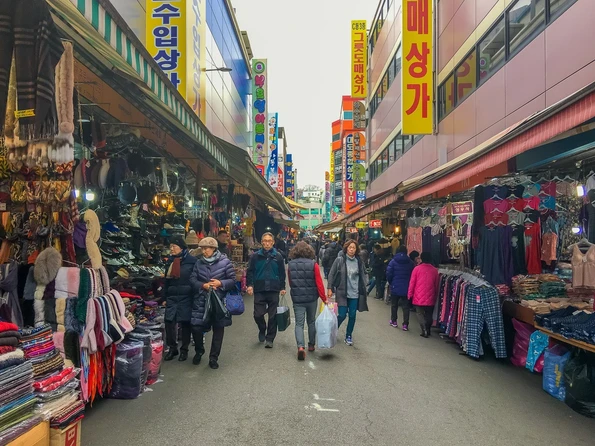 Namdaemun Market in Seoul's Myeongdong shopping district is one of the oldest traditional markets. Here's what its like in photos.