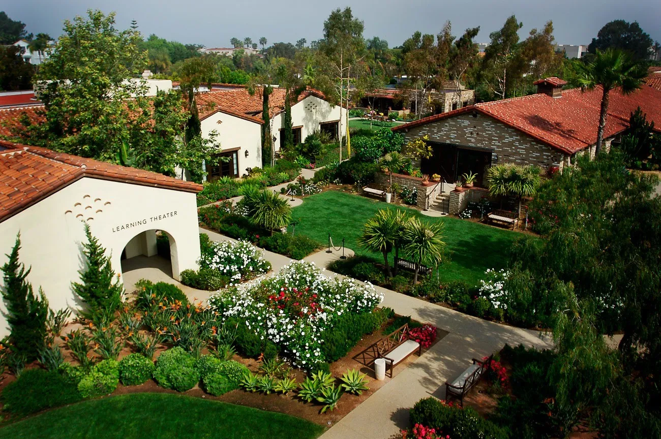 Estancia La Jolla hotel has probably the most impressive landscaping of any San Diego hotels.